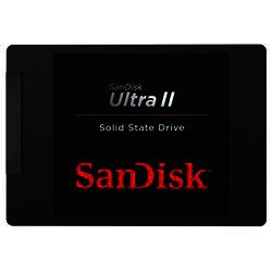 Sandisk 480GB Ultra II SATA 6GB/s 2.5 Solid State Drive